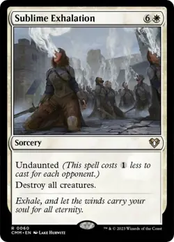 Sublime Exhalation - 60 / English / Near Mint MTG - Image 1