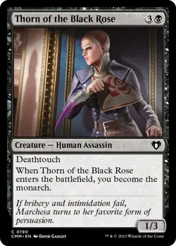 Thorn of the Black Rose - 190 / English / Near Mint MTG - Image 1