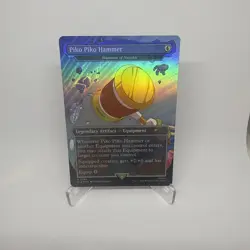 1x Piko Piko Hammer - Hammer of Nazahn, Secret Lair Sonic, Magic MTG NM - Image 1