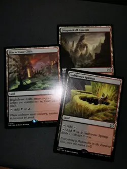 Sulfurous Springs - dragonshull summit - blackcleave cliffs- NM Rare MTG OTJ - Image 1