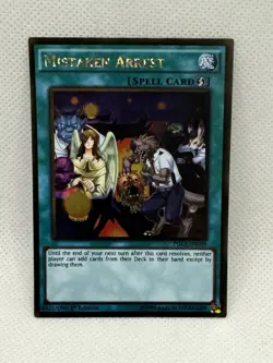 Yugioh! Mistaken Arrest - PGL3-EN089 - Gold Rare - 1st Edition - NM - Image 1