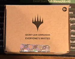 MTG Secret Lair Commander Deck - Everyone's Invited - SEALED - Image 1