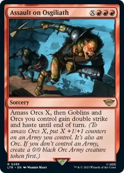 Assault on Osgiliath - 285 / English / Near Mint MTG - Image 1