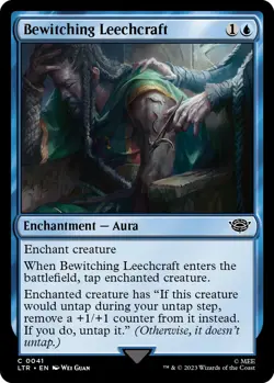 Foil - Bewitching Leechcraft - 41 / NM / English MTG - Image 1