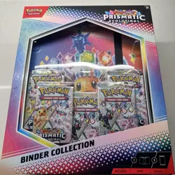 Prismatic Evolutions Binder Collections Bundle of 3 - Pokemon SV8.5 (New/Sealed) - Image 1