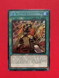 Yugioh! R.B Stage Landing DUAD-EN096 1st Edition Secret Rare NM - Image 1