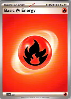 2023 Pokemon Basic Fire Energy - Armarouge 29 002 Battle Academy Regular - Image 1