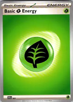 2023 Pokemon Basic Grass Energy 001 Sv01: Scarlet & Violet Base Set Regular - Image 1