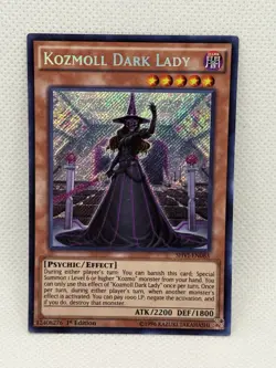 Yugioh! Kozmoll Dark Lady - SHVI-EN083 - Secret Rare - 1st Edition - NM - Image 1