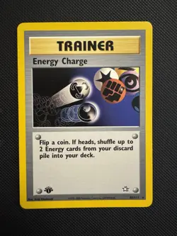 Energy Charge 85/111 Neo Genesis Rare Pokemon S55 - Image 1
