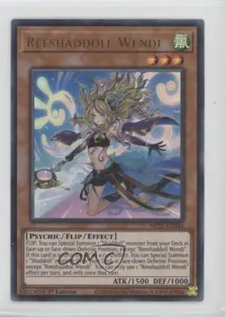 Reeshaddoll Wendi 1st Ed. YuGiOh Tin of Ancient Battles #MP21-EN244 0t30 - Image 1