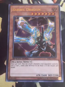 Yugioh: Barrel Dragon - STP2-EN003 - Ultra Rare - NM - Image 1