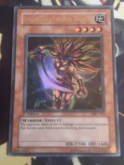 Yugioh: Amazoness Swords Woman - MFC-061 - Ultra Rare - 1st Edition - MP - Image 1