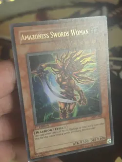 Yugioh: Amazoness Swords Woman - MFC-061 - Ultra Rare - 1st Edition - MP - Image 2