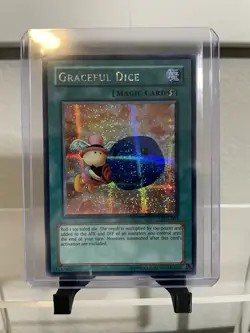 Yugioh Graceful Dice EDS-002 Skull Dice EDS-003 Prismatic Secret Rare Promo NM - Image 2