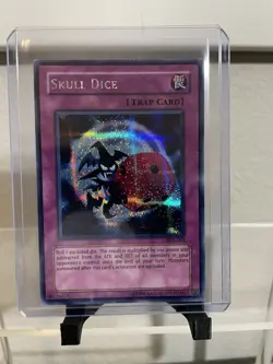 Yugioh Graceful Dice EDS-002 Skull Dice EDS-003 Prismatic Secret Rare Promo NM - Image 4