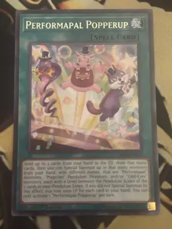 Yugioh: Performapal Popperup - LED6-EN047 - Rare - 1st Edition - NM - Image 1