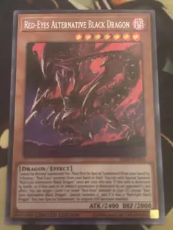 Yugioh: Red-Eyes Alternative Black Dragon - TN19-EN005 - Secret Rare Limited NM - Image 1