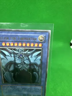 Yugioh 2003 Gameboy Advance Secret Rare Obelisk the Tormentor GBI-002 LP/ NM - Image 5