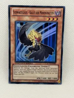 Yugioh! Blackwing - Kalut the Moon Shadow - Super Rare - AC11-DE005 - German NM - Image 1