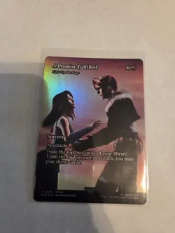 A Promise Fulfilled - Light Up the Stage (Showcase) (Foil) Final Fantasy MTG - Image 1