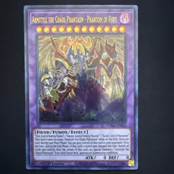 🔥YuGiOh Armityle the Chaos Phantasm - Phantom of Fury PHRA-EN035 ULTRA RARE - Image 1