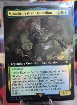 Kimahri, Valiant Guardian Extended Art Foil - Commander: Final Fantasy MTG 0175 - Image 1