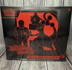 Pokemon Scarlet & Violet Destined Rivals Elite Trainer Box ETB Sealed - Image 1