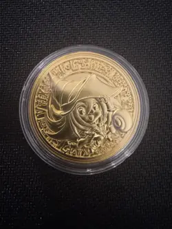 YuGiOh YCS WCQ Dark magician girl Gold coin - Image 1