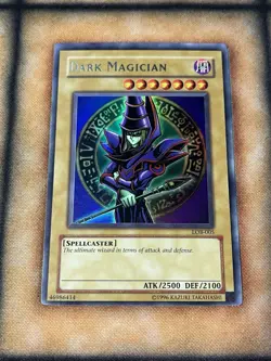 Dark Magician LOB-005 Unlimited Original NA Print Ultra Rare NM-Mint YuGiOh - Image 1