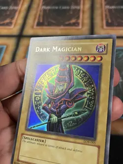 Dark Magician LOB-005 Unlimited Original NA Print Ultra Rare NM-Mint YuGiOh - Image 2