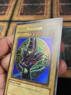 Dark Magician LOB-005 Unlimited Original NA Print Ultra Rare NM-Mint YuGiOh - Image 3