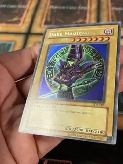 Dark Magician LOB-005 Unlimited Original NA Print Ultra Rare NM-Mint YuGiOh - Image 4