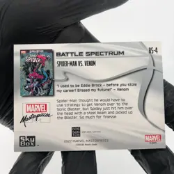 Marvel Card Spider-Man vs. Venom BS-4 Fleer Upper Deck Masterpieces 2022 [NM] - Image 4