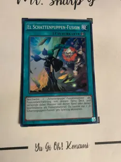 EL SCHATTENPUPPEN-FUSION - NECH-DE064 DEUTSCH Yu-Gi-OH! CARD SUIPER RARE HOLO - Image 4