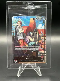 One Piece SHANKS OP09-001 - Promo Card & Magazine July 2025 SEALED - Image 1