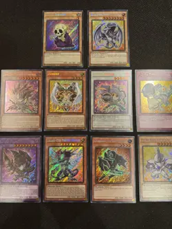 YuGiOH ALL 10 Chibi secret rare Blue eyes Battle of legends monster mayhem BLMM - Image 1
