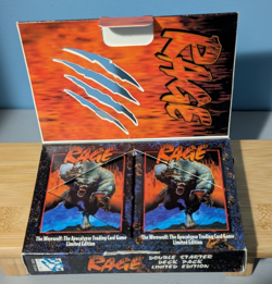Rage The Werewolf Apocalypse Trading Card Game 1995 Double Starter Limited CCG - Image 1