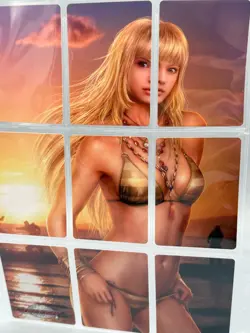 TEKKEN CARD TOURNAMENT 9 cards set TCT Nina Lili Anna Asuka Christie Xiaoyu rare - Image 2