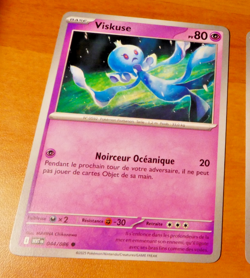 POKEMON FLAMME BLANCHE CARD CARTE VISKUSE 044/086 WHT EV10.5 FR MINT 2025 - Image 1