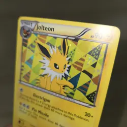 WHOLE SWIRL 🌀💫 LP Jolteon BW91 Black & White Promo Holo Nintendo Pokemon Card - Image 1