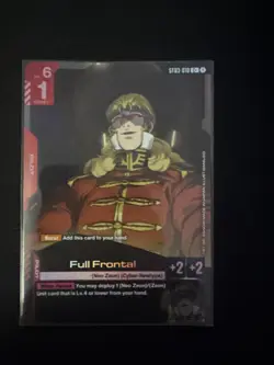 Gundam Card Game TCG Full Frontal Alternate Art Foil St03-010 C+ - Image 1