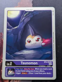 Tsunomon BT6-006 U - Digimon Card Game - Double Diamond - Image 1