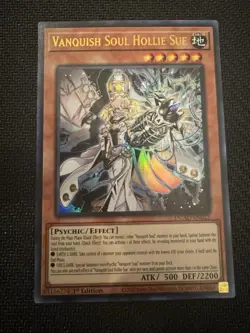 YUGIOH VANQUISH SOUL HOLLIE SUE ULTRA RARE 1ST NM DUAD-EN022 - Image 1