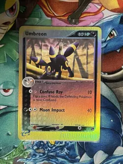 Umbreon 24/100 Sandstorm Reverse Holo Card Near Mint Condition - Image 1