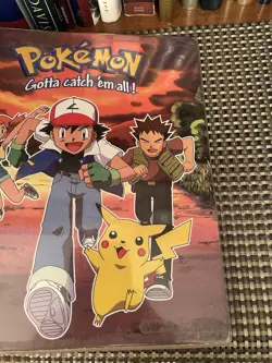 Vintage 1999 Plymouth 3 Ring Card Binder Nintendo Pokemon Pikachu Ash See Pics 41365040775 - Image 3