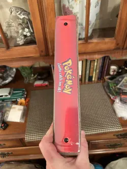 Vintage 1999 Plymouth 3 Ring Card Binder Nintendo Pokemon Pikachu Ash See Pics 41365040775 - Image 4