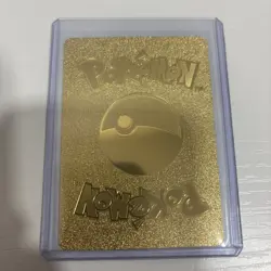 Charizard V Evolution Gold Foil Textured Display Pokemon Card NM/M - Image 2