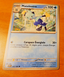 POKEMON FLAMME BLANCHE CARD CARTE MATELOUTRE 022/086 WHT EV10.5 FR MINT 2025 - Image 1