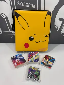 Pokemon Card Binders and 200+ binder pages - Image 1